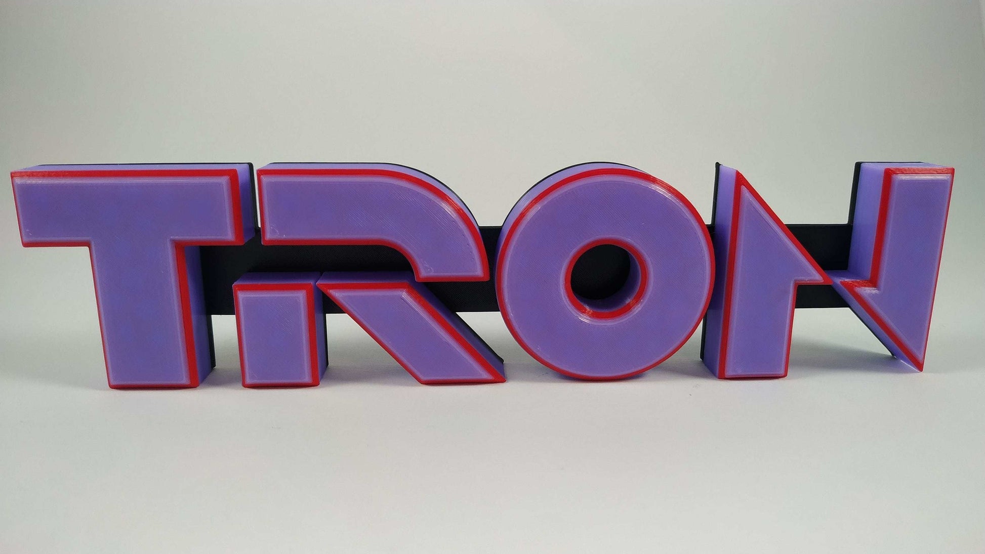 Vintage Tron 1982 Movie Logo – Classic Sci-Fi Collectible Emblem for Fans of Retro Cinema - 3DEvricPrinting