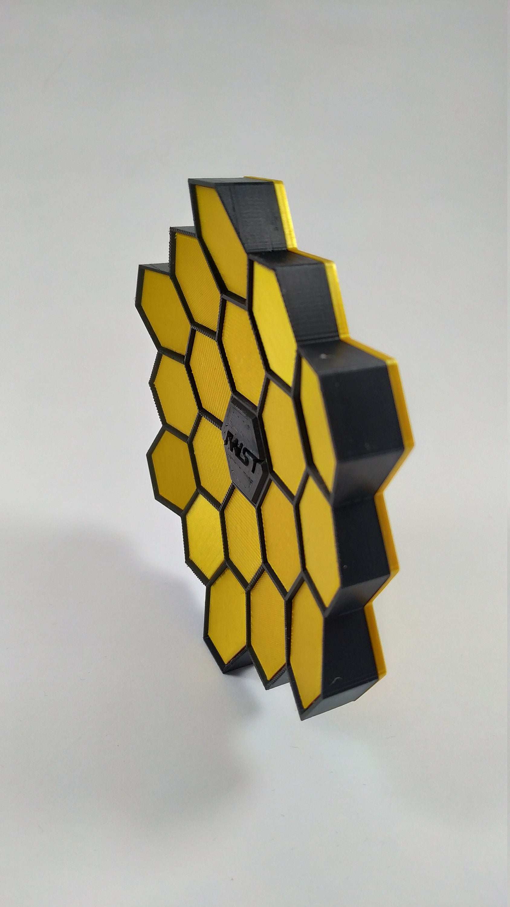 James Webb Space Telescope Mirror Model: 3D Printed NASA Decor - 3DEvricPrinting