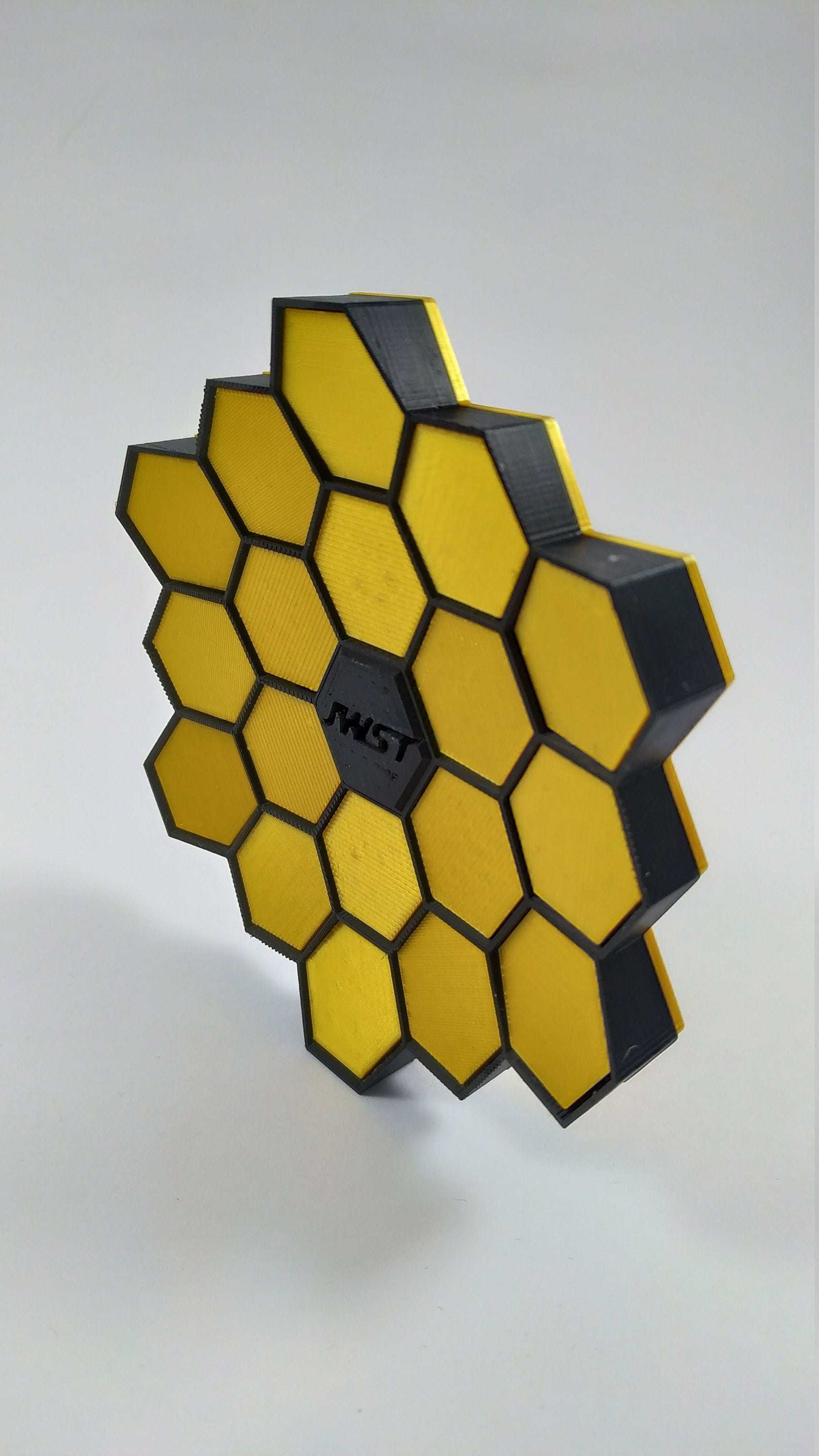 James Webb Space Telescope Mirror Model: 3D Printed NASA Decor - 3DEvricPrinting