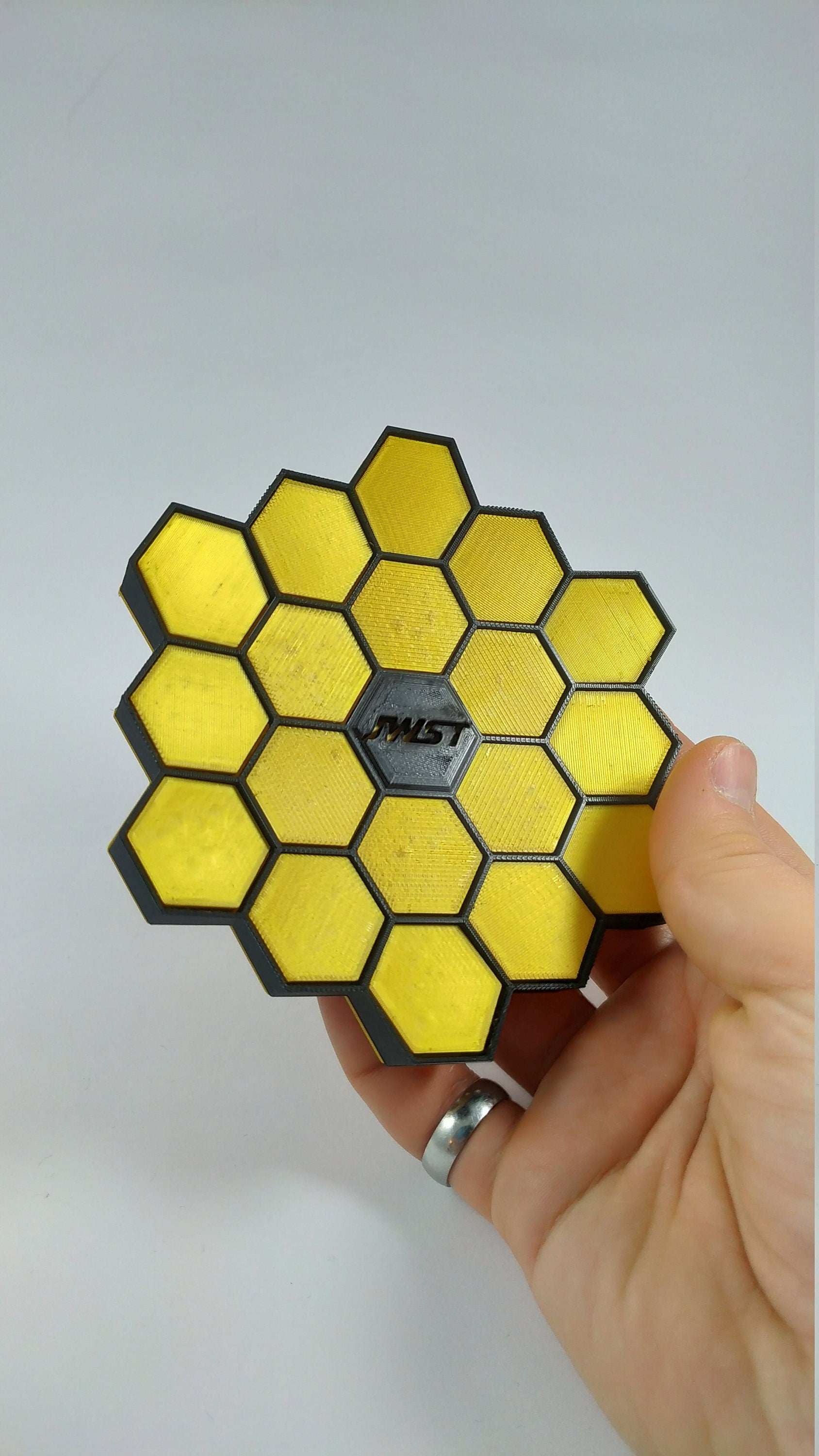 James Webb Space Telescope Mirror Model: 3D Printed NASA Decor - 3DEvricPrinting
