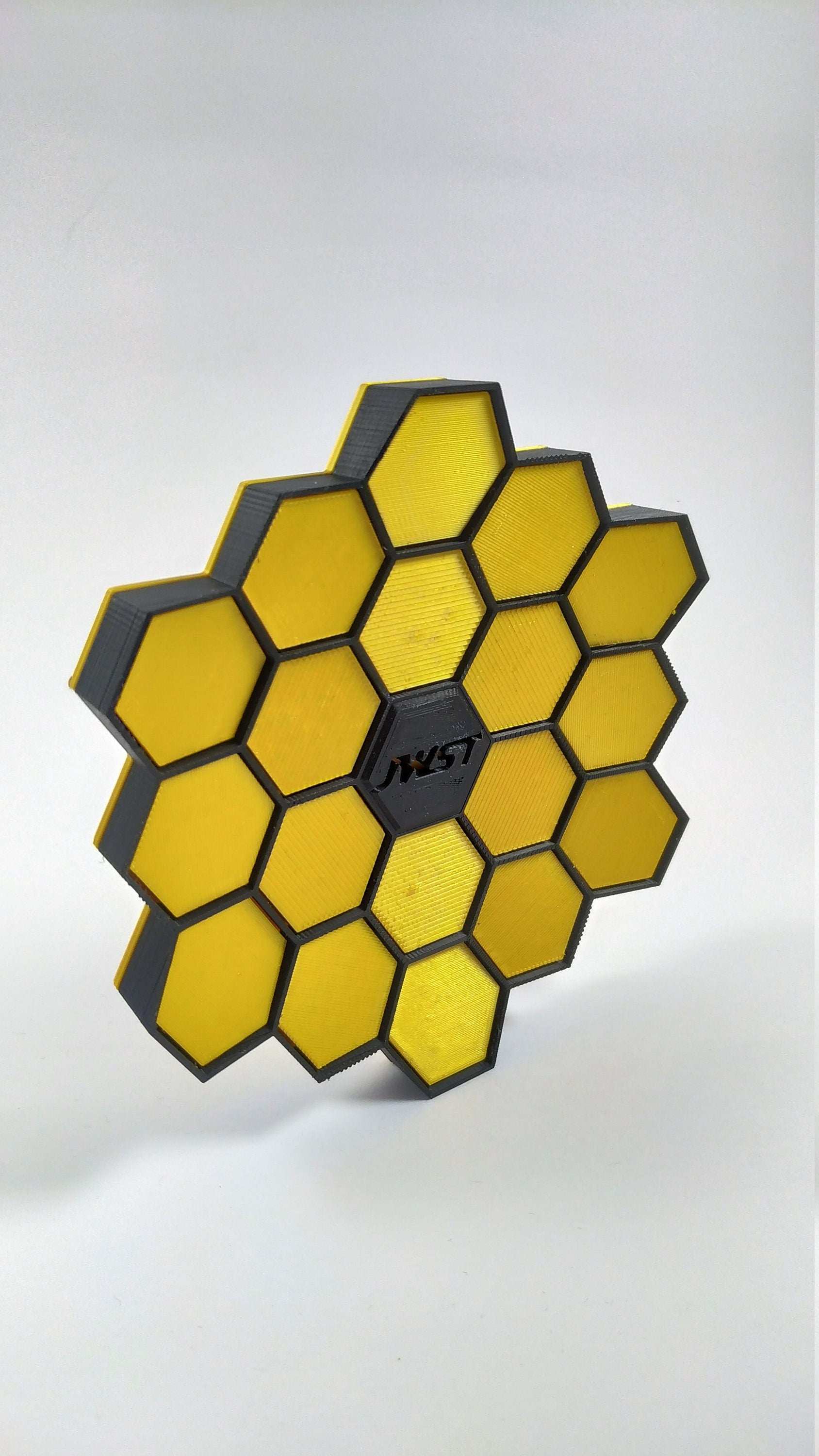 James Webb Space Telescope Mirror Model: 3D Printed NASA Decor - 3DEvricPrinting