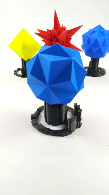Tron Bits 1982 Movie Model Kit: 3D Printed PLA Set - 3DEvricPrinting