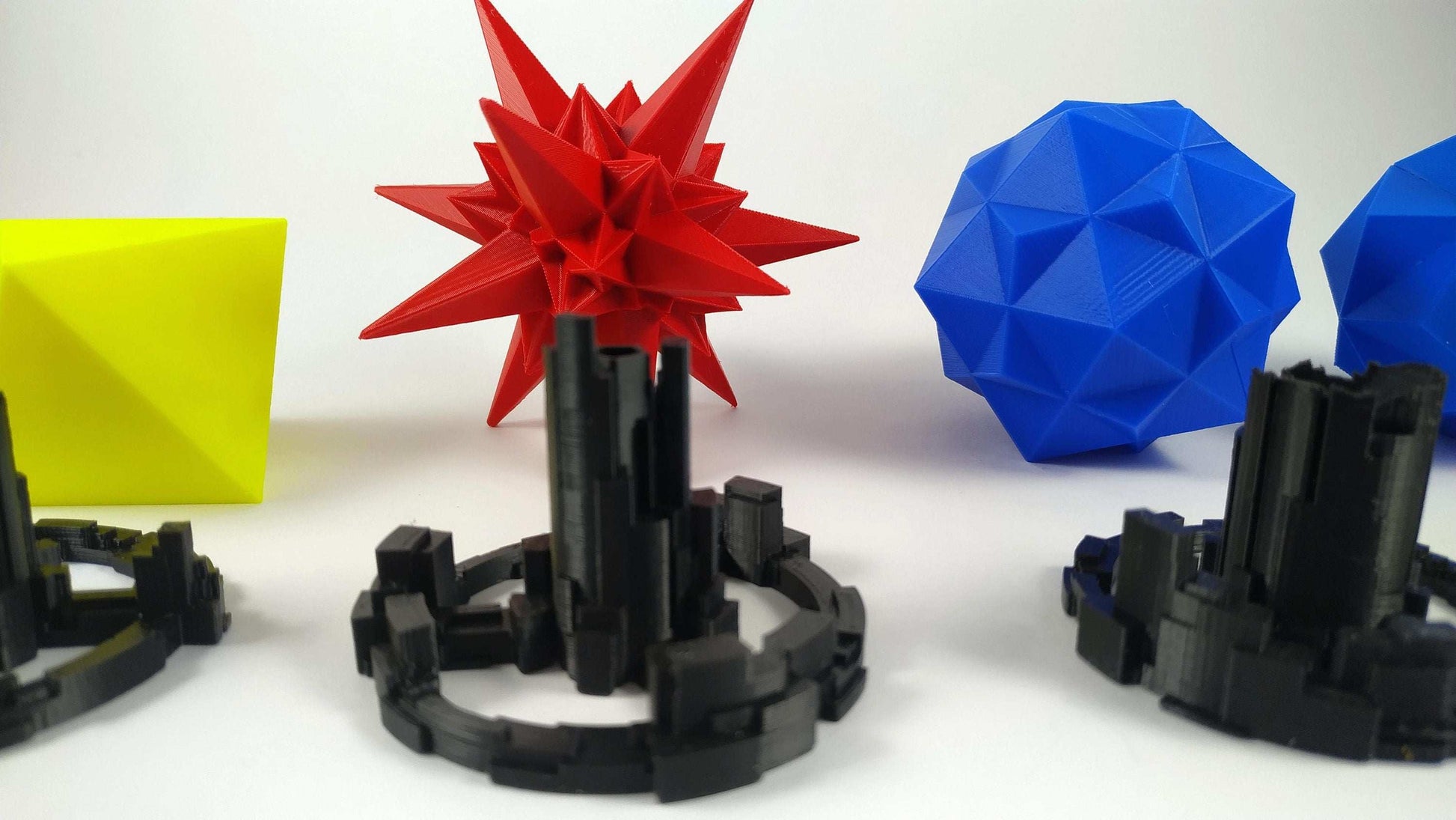 Tron Bits 1982 Movie Model Kit: 3D Printed PLA Set - 3DEvricPrinting