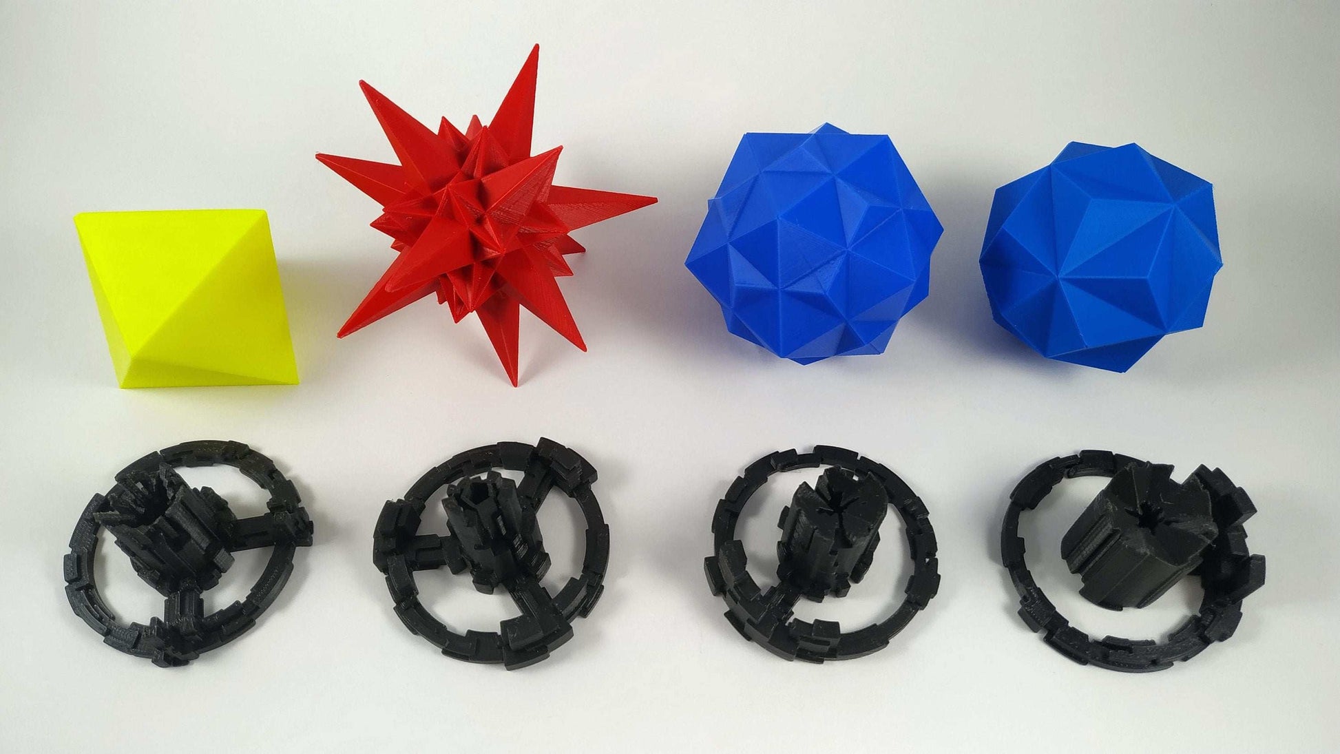 Tron Bits 1982 Movie Model Kit: 3D Printed PLA Set - 3DEvricPrinting