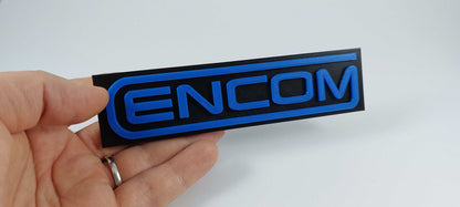 Tron 1982 Encom Corporation Logo - 3DEvricPrinting