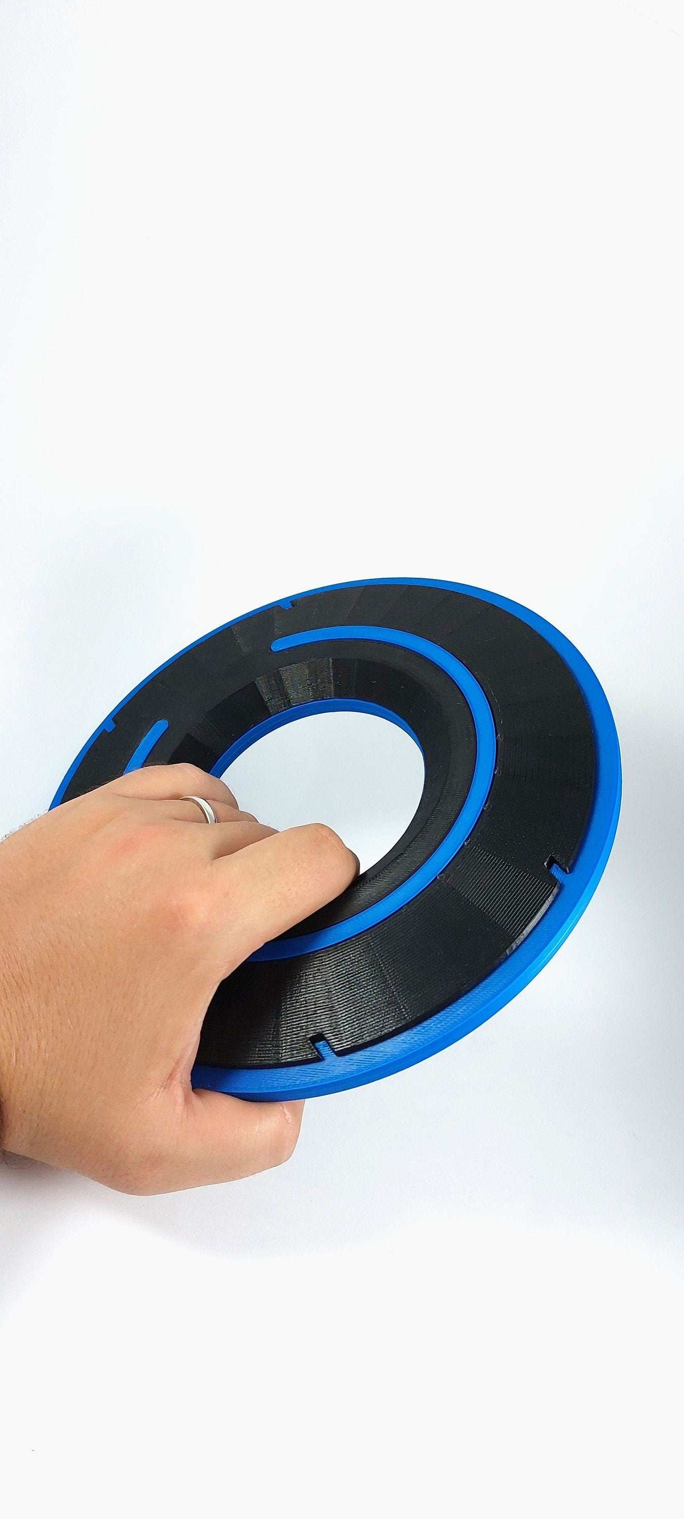 Tron Legacy Identity Disc: 3D Printed PLA Model - 3DEvricPrinting