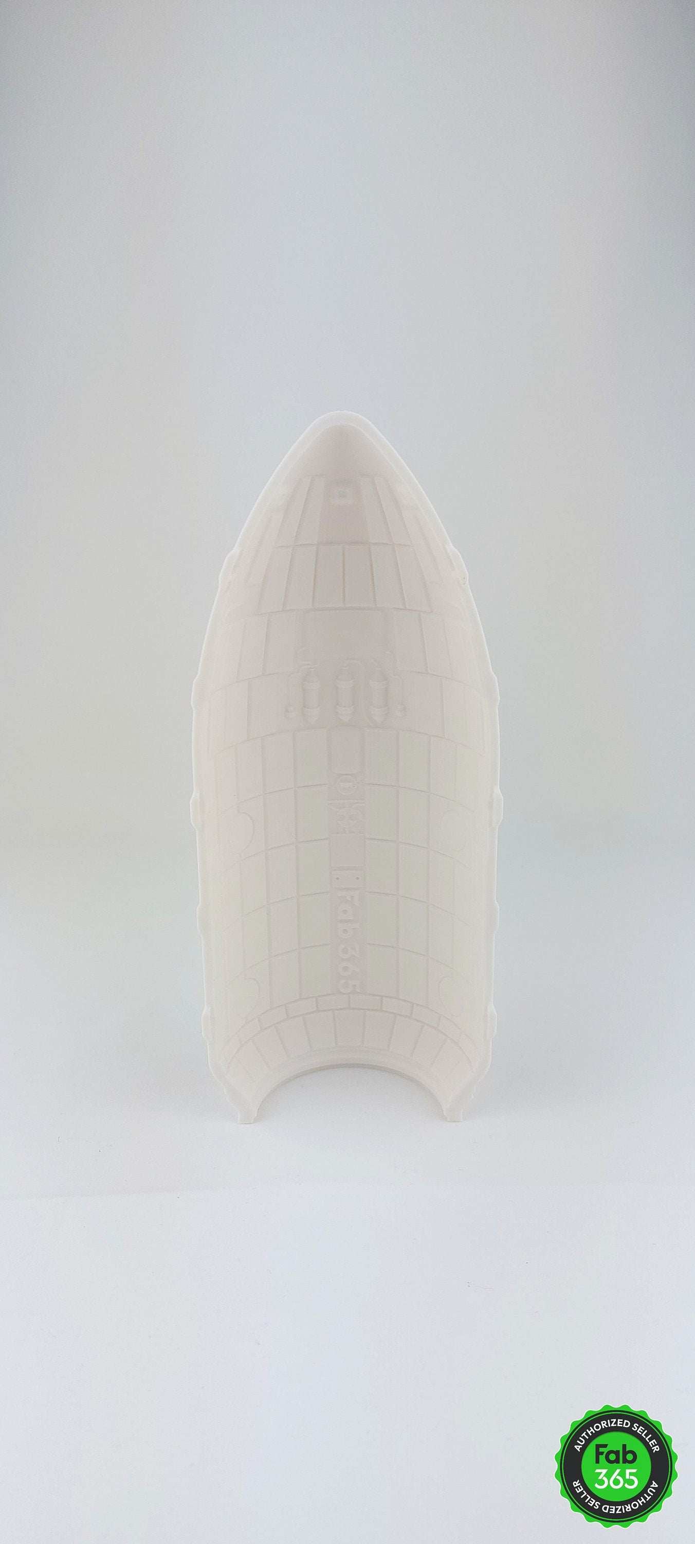 SpaceX Falcon 9 Fairing with Satellite: 3D Printed Model (1/66 Scale) - 3DEvricPrinting