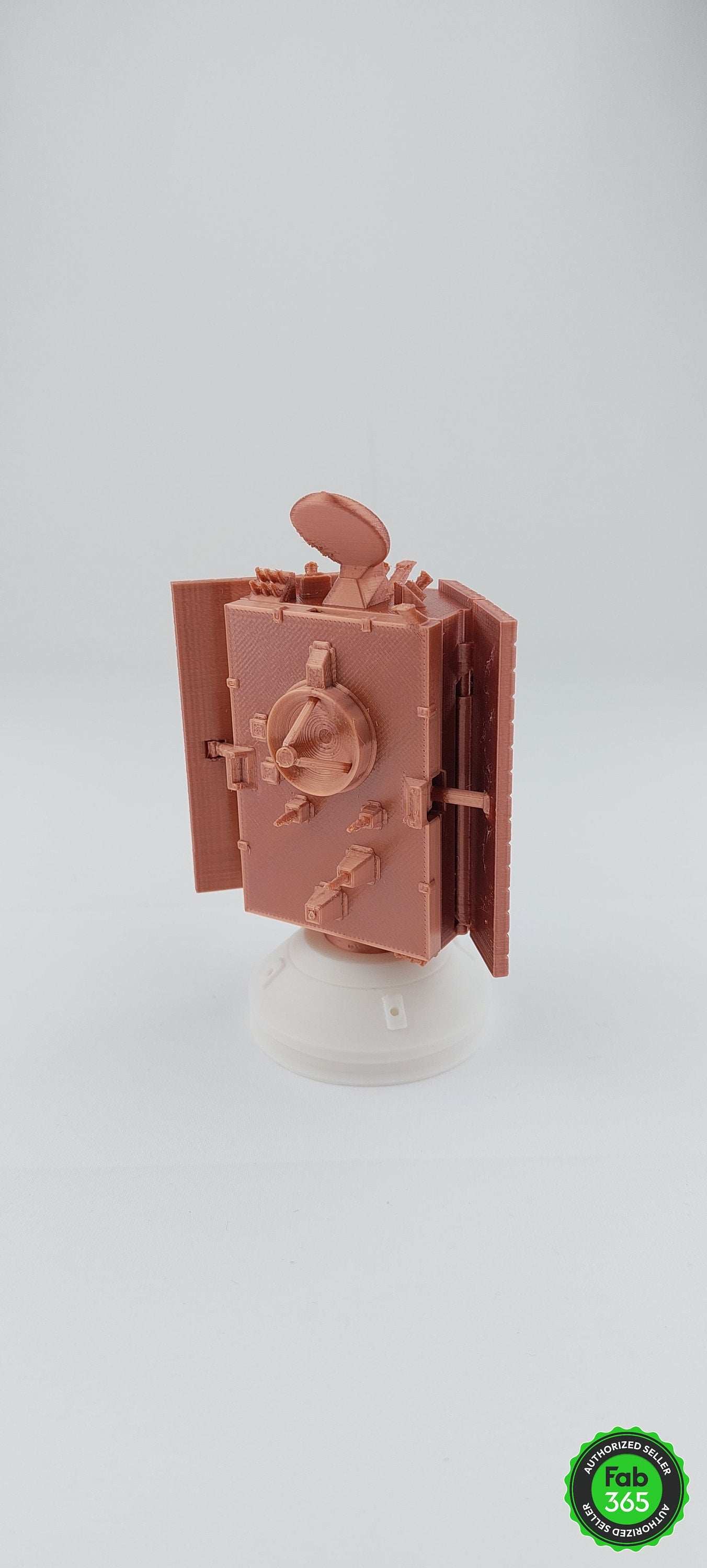 SpaceX Falcon 9 Fairing with Satellite: 3D Printed Model (1/66 Scale) - 3DEvricPrinting
