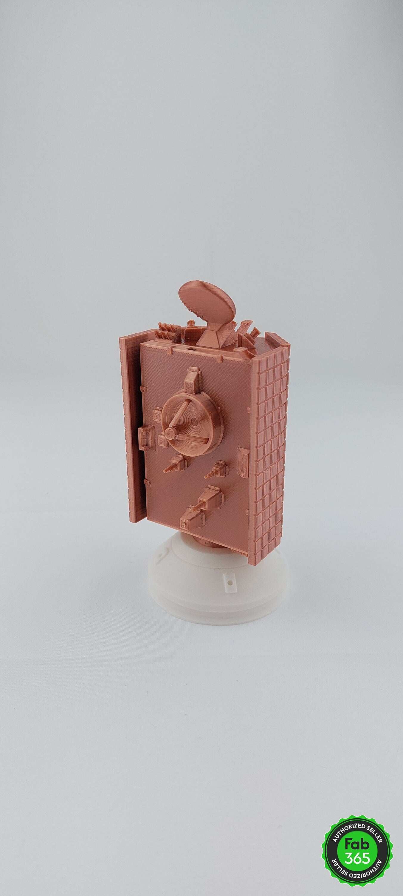 SpaceX Falcon 9 Fairing with Satellite: 3D Printed Model (1/66 Scale) - 3DEvricPrinting
