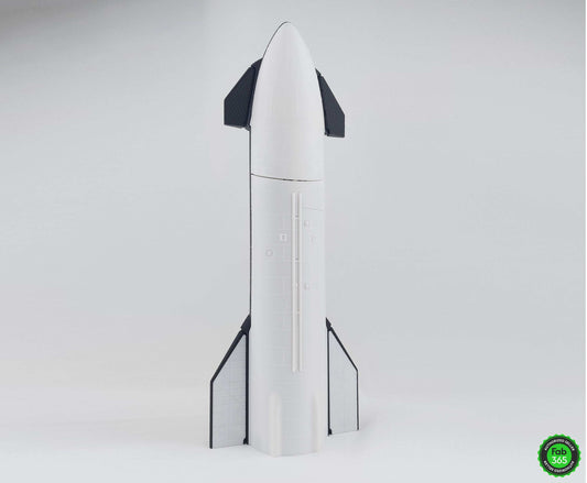 SpaceX Starship Cargo Model: 3D Printed Rocket, Functional Hangar - 3DEvricPrinting