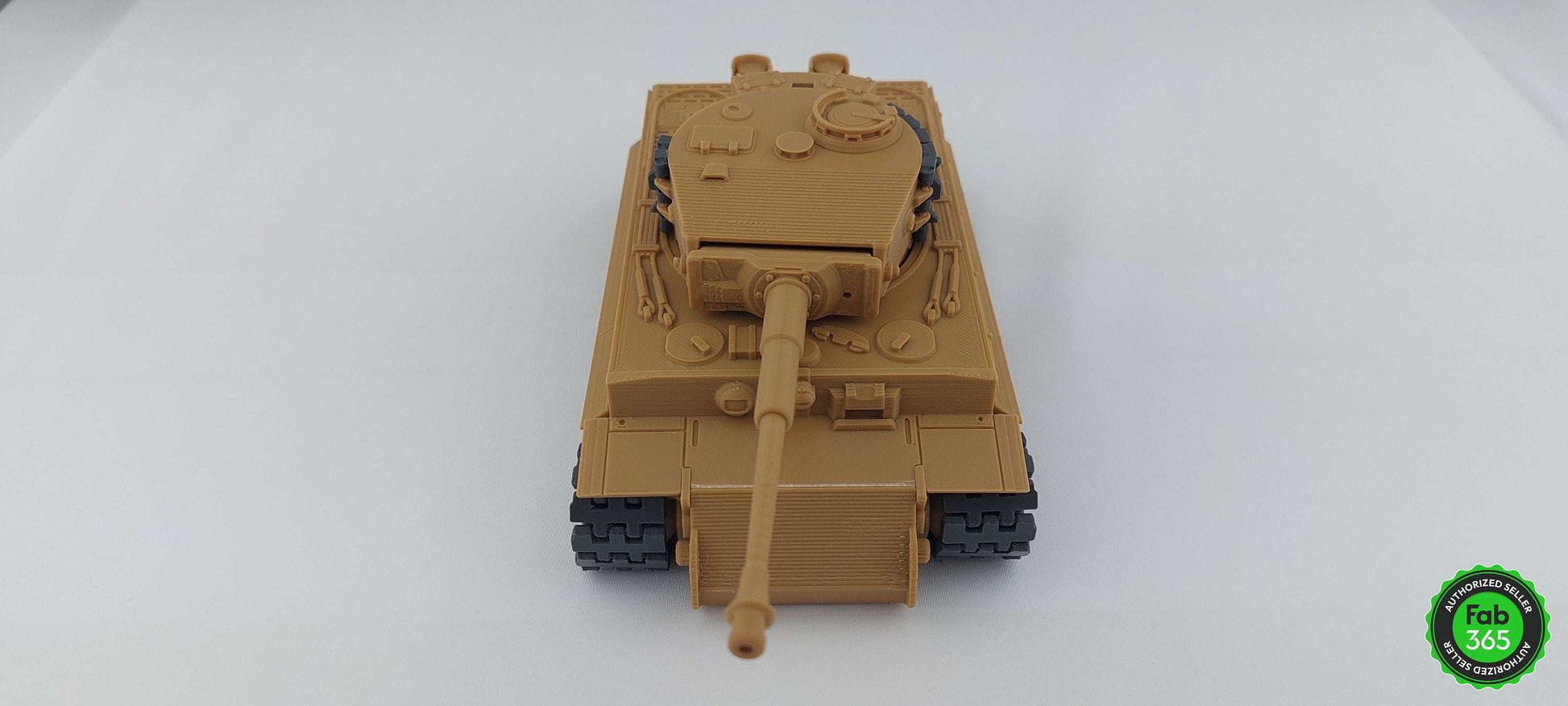 3D Printed Tiger-I Tank Model: WWII Replica, 1/48 Scale - 3DEvricPrinting