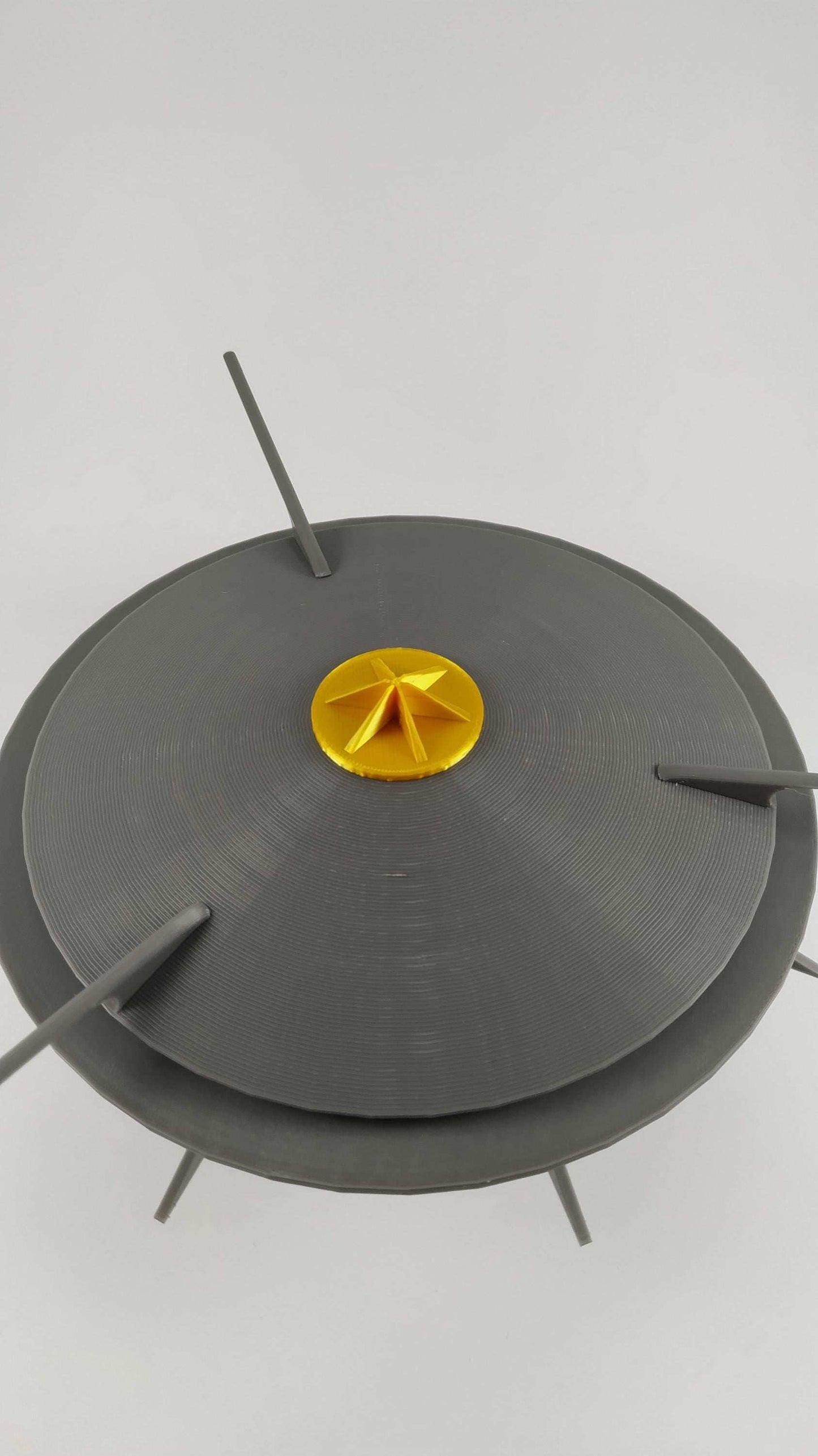 Raumpatrouille Orion VIII Model: 3D Printed Retro German Sci-Fi Collectible - 3DEvricPrinting