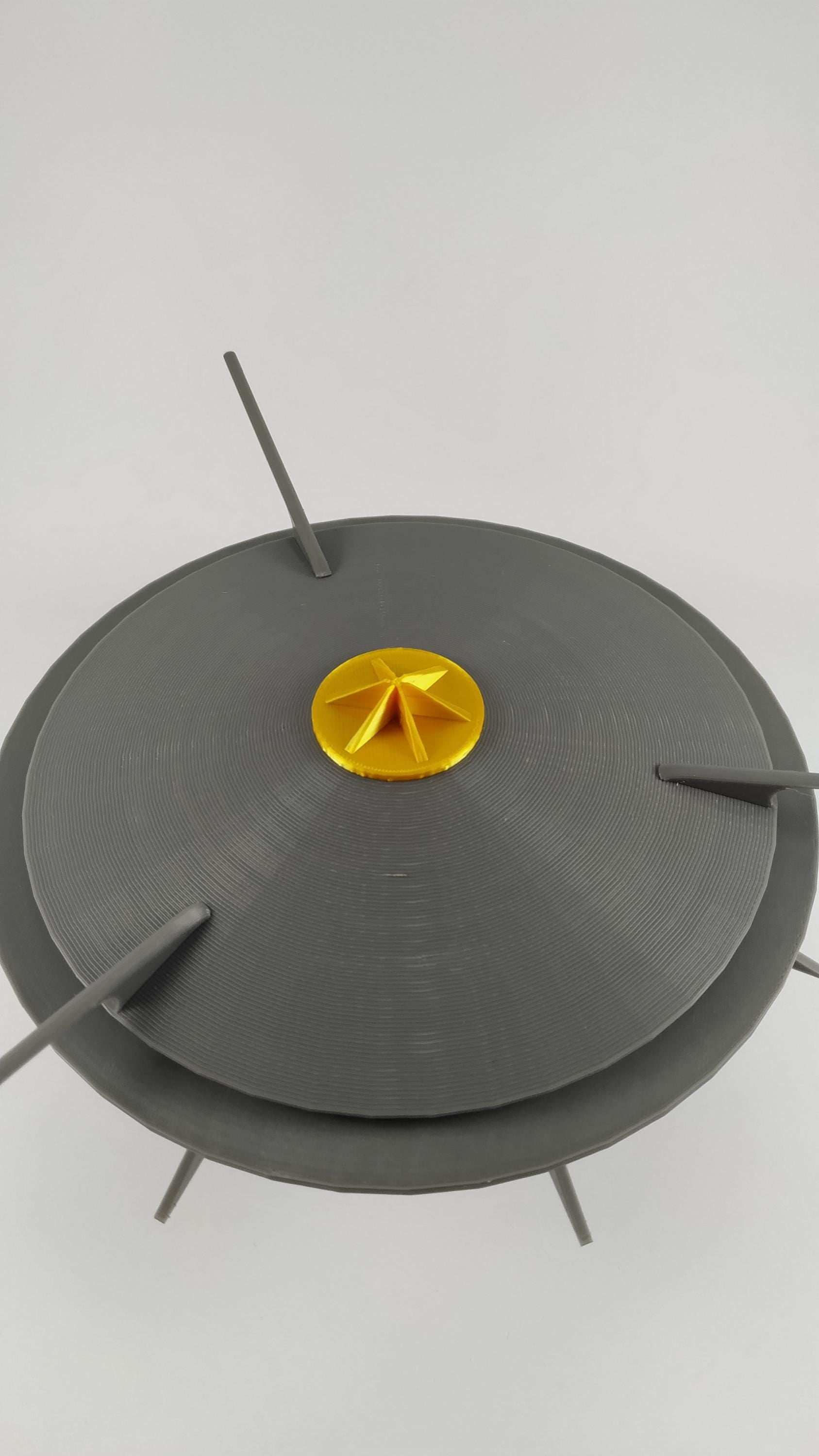 Raumpatrouille Orion VIII Model: 3D Printed Retro German Sci-Fi Collectible - 3DEvricPrinting