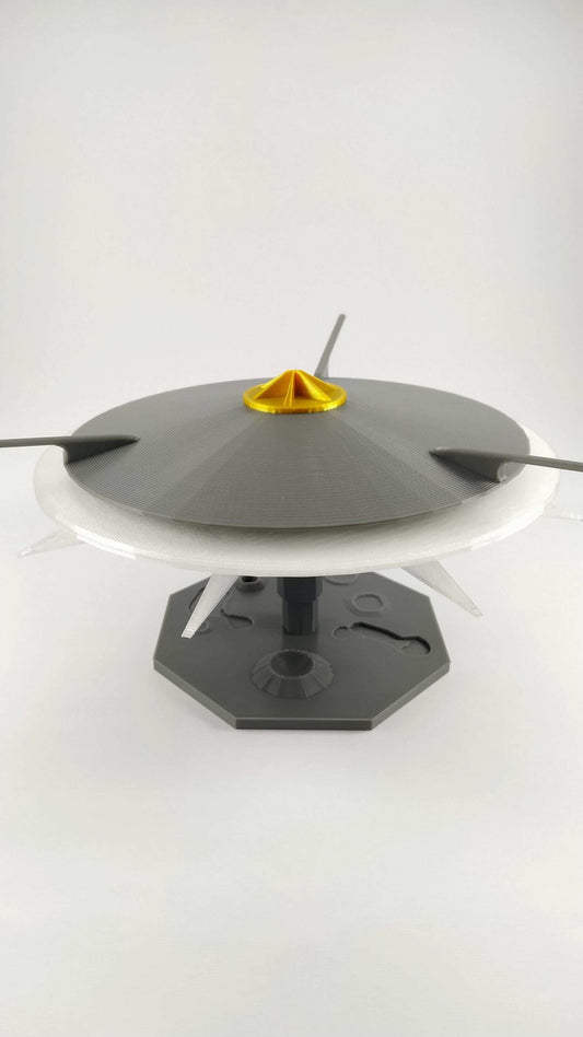 Raumpatrouille Orion VIII Model: 3D Printed Retro German Sci-Fi Collectible - 3DEvricPrinting
