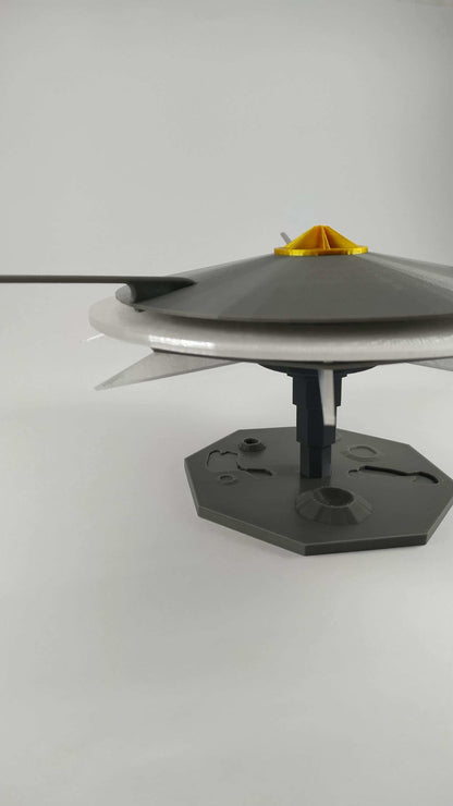 Raumpatrouille Orion VIII Model: 3D Printed Retro German Sci-Fi Collectible - 3DEvricPrinting