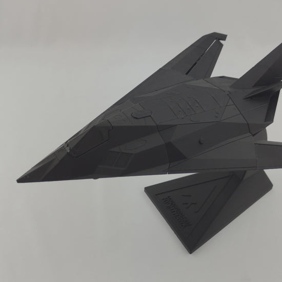 3D Printed F-117 Nighthawk Model: 1/72 Scale Stealth Fighter Replica.