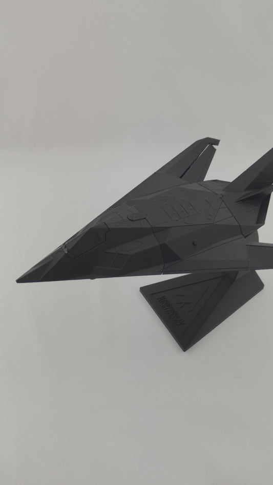 3D Printed F-117 Nighthawk Model: 1/72 Scale Stealth Fighter Replica.